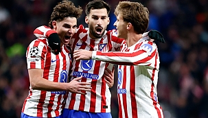 Atletico Madrid 90+3'te kazandı