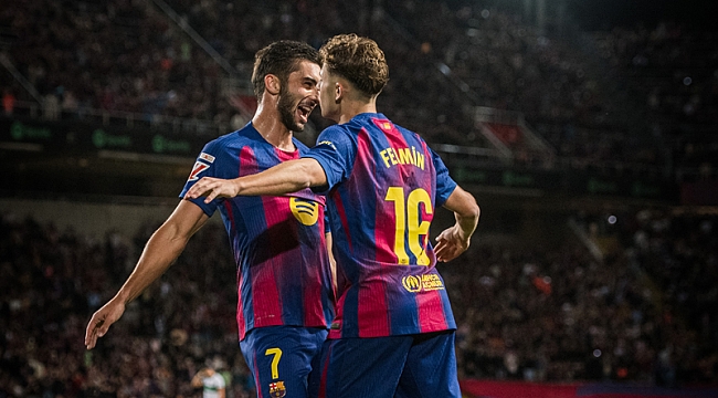 Barcelona evinde çok rahat!