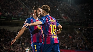 Barcelona evinde çok rahat!