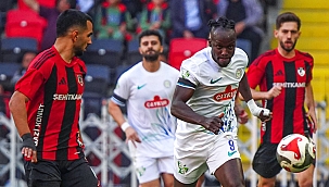 Gaziantep'teki maçta 4 gol var ama kazanan yok!