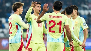İspanya zirvedeki yerini bırakmadı! Farklı galibiyet