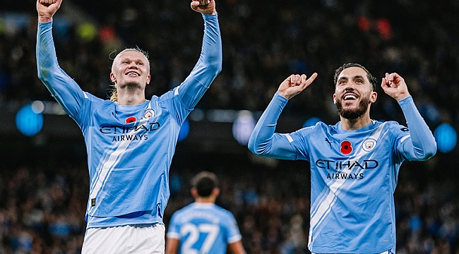Manchester City, Haaland ile güldü!