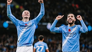 Manchester City, Haaland ile güldü!