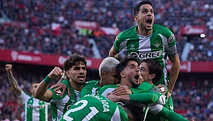 Olaylı Sevilla derbisinde 3 puan Real Betis'in!