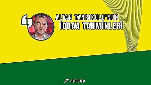 Altan Tanrıkulu ve Süper Lig 17. hafta iddaa tahminleri