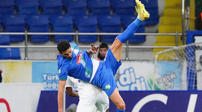 Rizespor'un hasreti, Eyüp'ün serisi 3 golle sona erdi!