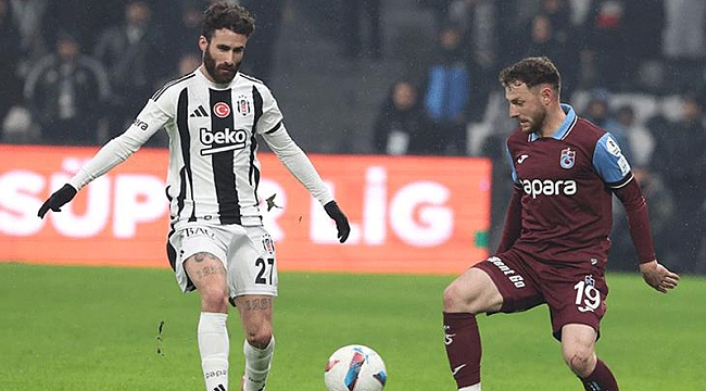 Trabzonspor - Beşiktaş muhtemel 11