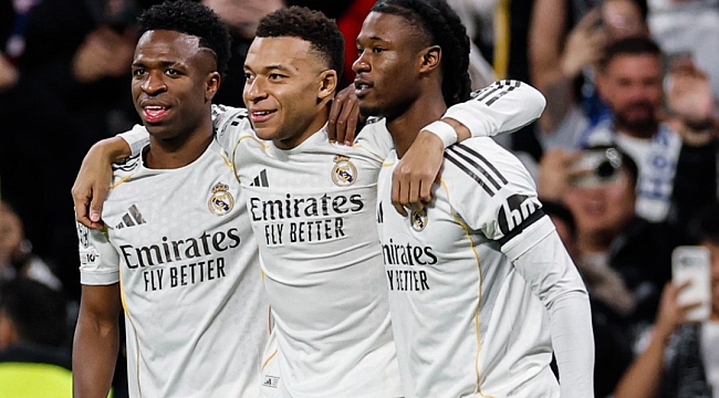 Real Madrid'den gol şov