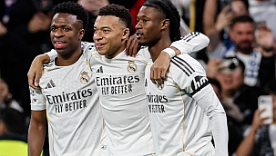 Real Madrid'den gol şov