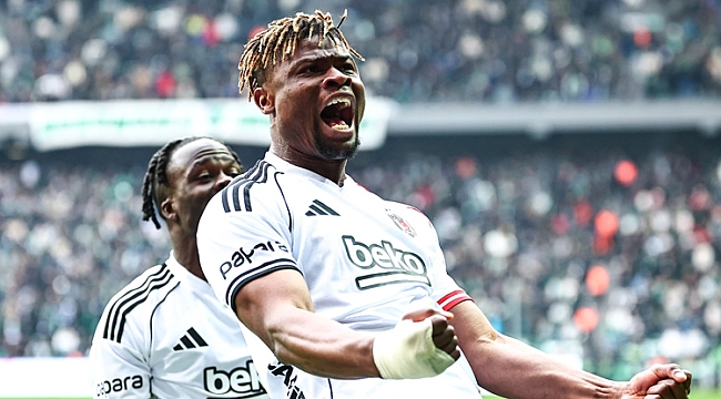 Beşiktaş'a tek gol yetti!