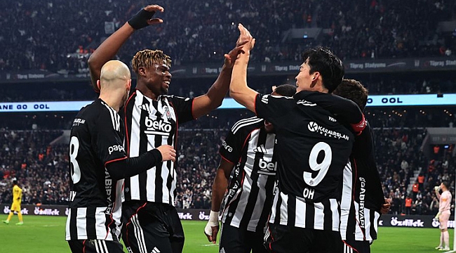 Beşiktaş güle oynaya kazandı!