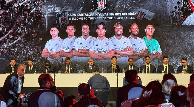 Beşiktaş'ta imza şov!