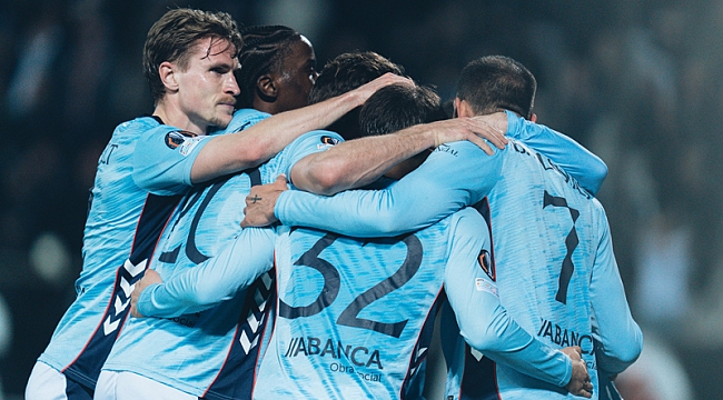 Celta Vigo, Selanik'te avantajı 2 golle kaptı!