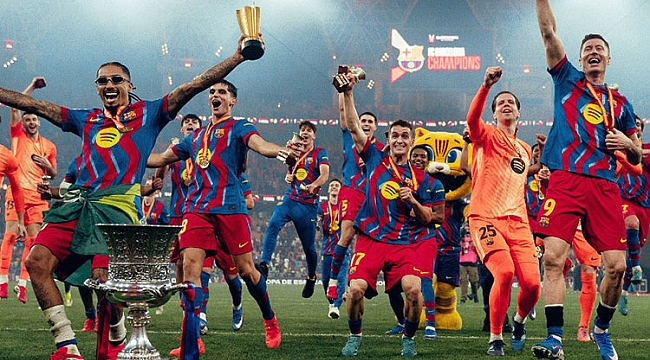 La Liga'da şampiyon Barcelona