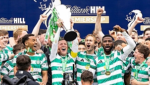 İskoçya Ligi'nden şampiyon Celtic