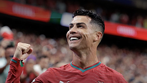 Cristiano Ronaldo tarih yazdı, Portekiz kazandı