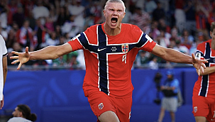 Haaland sahneye çıktı, Norveç rahat kazandı