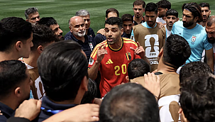 İran Milli Futbol Takımı Los Angeles'ta "mesaj" bıraktı