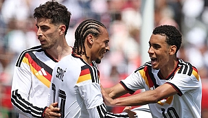Leroy Sane'nin golü Almanya'yı galibiyete taşıdı!