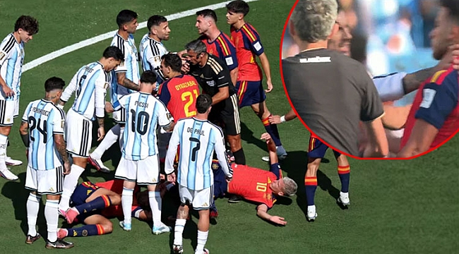 Dünya Kupası finalinin ardından saha karıştı