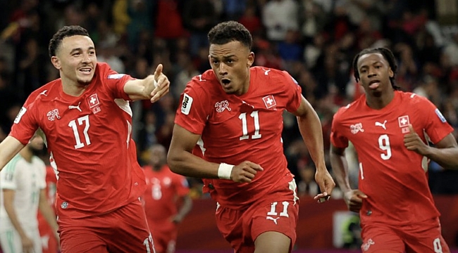 İsviçre son 16 biletini iki golle almayı başardı!