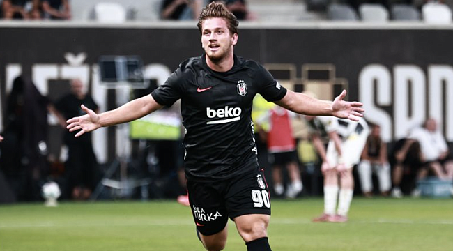 Beşiktaş Çekya'da avantajı kaptı
