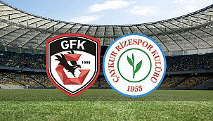 Gaziantep - Rizespor Hangi Kanalda? Maç Saati ve Yayın Bilgisi