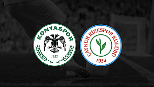 Konyaspor - Çaykur Rizespor Hangi Kanalda? Maç Saati ve Yayın Bilgisi