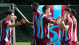 Trabzonspor, kampı galibiyetle noktaladı