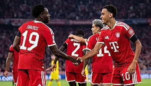 Bayern Münih'ten Devler Ligi'ne 5 gollü başlangıç