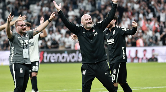 Beşiktaş galibiyeti böyle kutladı! Italiano sahnede