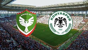 Amedspor - Konyaspor Hangi Kanalda? Maç Saati ve Yayın Bilgisi