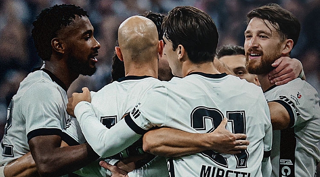 Beşiktaş galibiyetle döndü