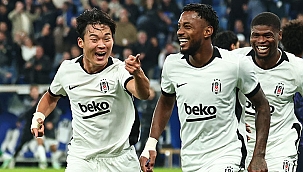 Beşiktaş'ın Almanya'daki zaferinde öne çıkan kareler