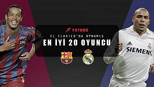 El Clasico'da oynamış en iyi 20 oyuncu