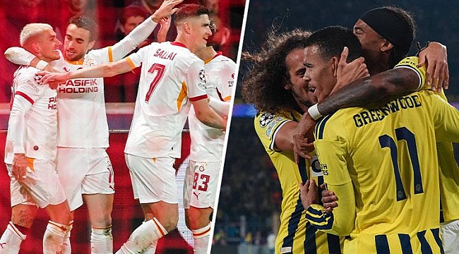 Galatasaray - Fenerbahçe muhtemel 11