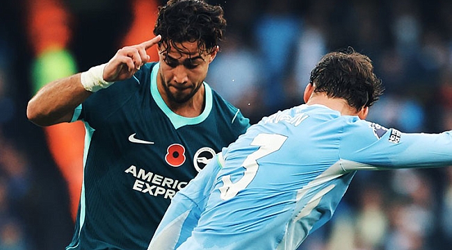 Manchester City'e Brighton engeli