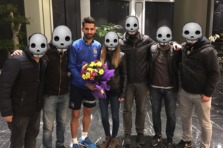 Fenerbahçe'ye maskeli ziyaret