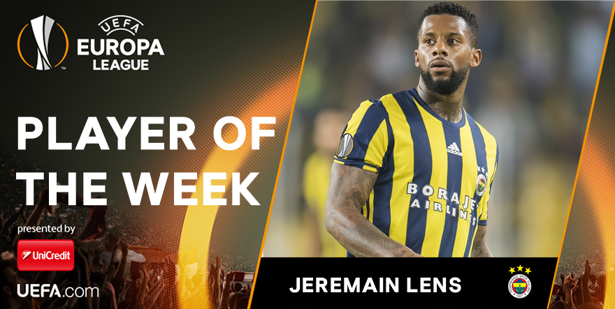 Lens UEFA'da Haftanın Futbolcusu