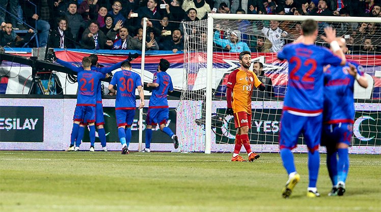 Galatasaray'a ağır darbe: 1-2
