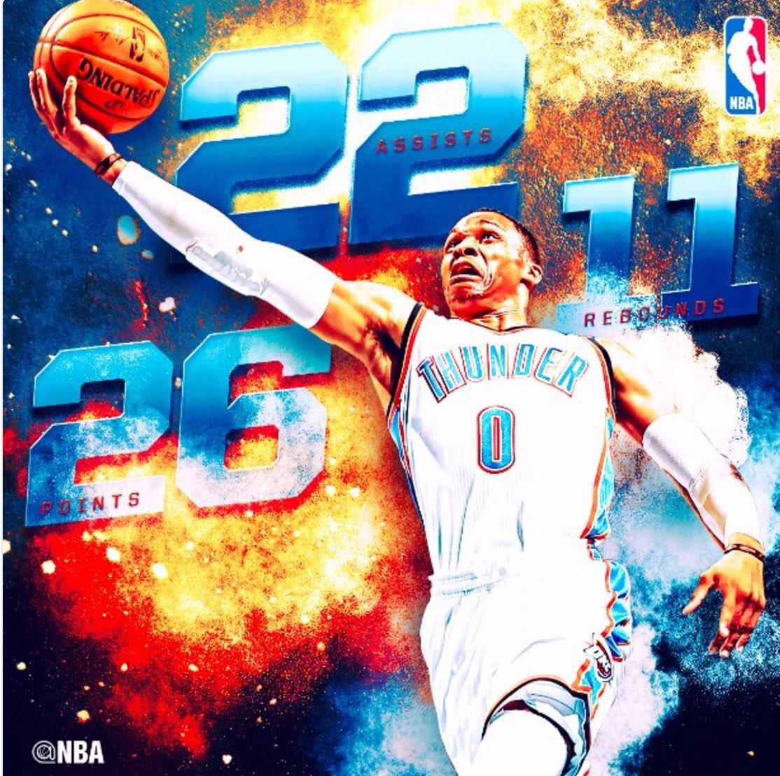 Westbrook yine acaip şeyler yaptı!