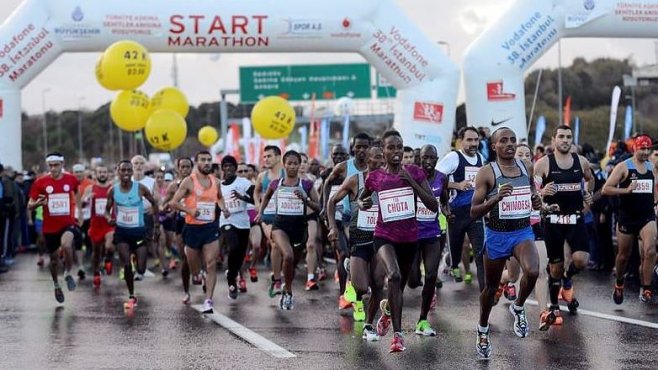 Vodafone İstanbul Maratonu Kiplagat'ın