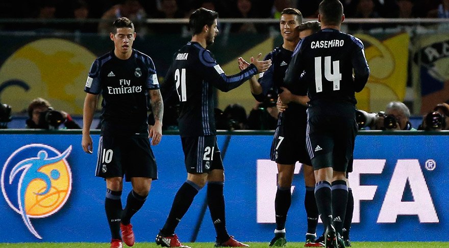 Real Madrid Kulüpler Kupası'nda finalde