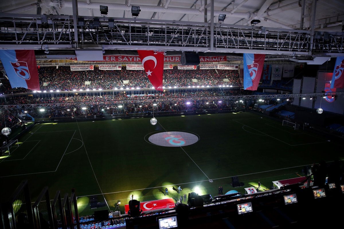 F.Bahçe'den Trabzonspor'a 'Hayırlı olsun' mesajı