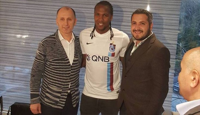 Trabzonspor'da Rodallega KAP'a bildirildi