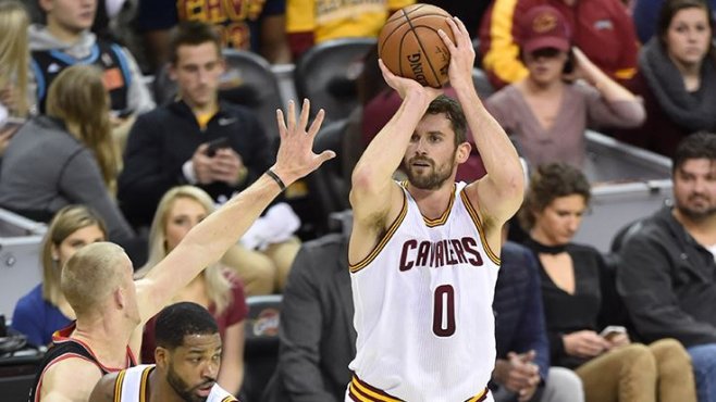 Kevin Love'dan bir çeyrekte 34 sayı
