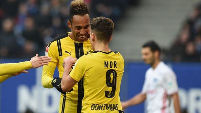 Emre Mor'dan asist Dortmund'tan fark