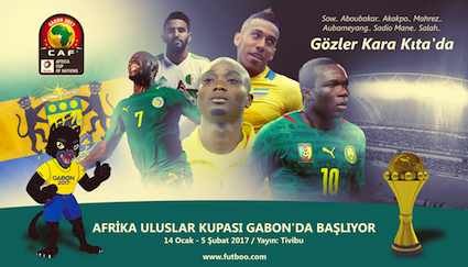 Gabon'da futbol şöleni