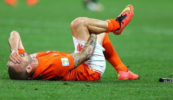 Sneijder bu hafta da yok