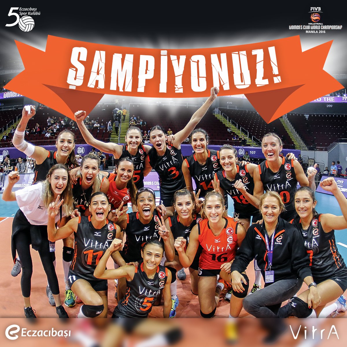 Eczacıbaşı Dünya şampiyonu